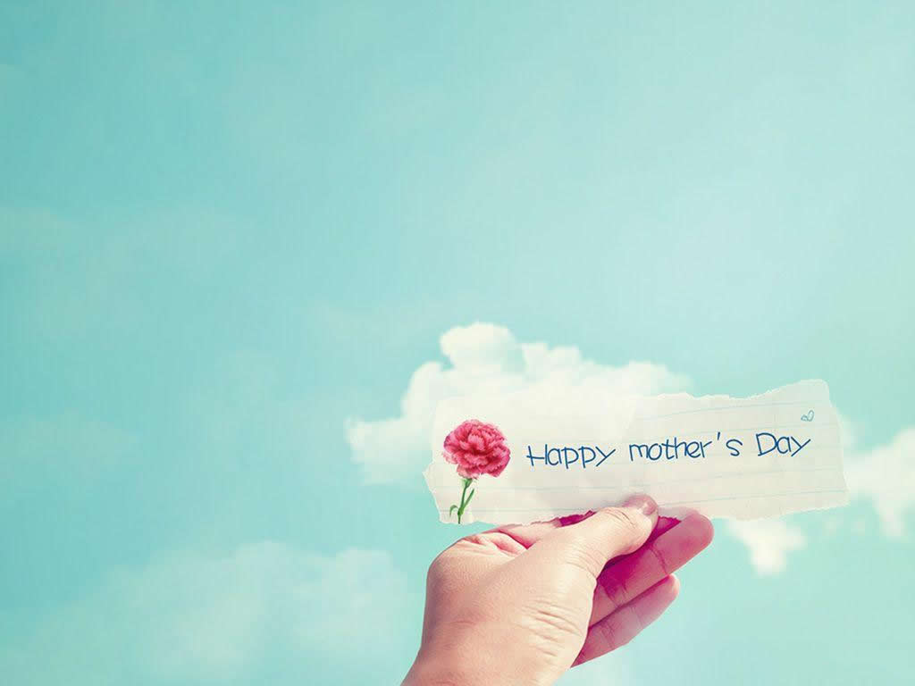 Happy mother's day感恩母亲节ppt背景图片